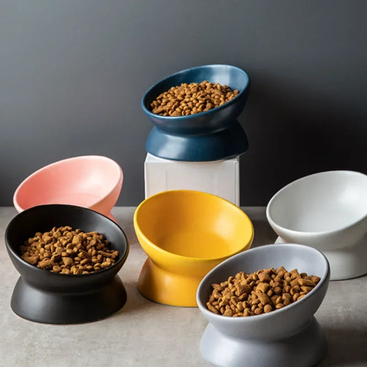 Bols Élevés pour Chats et Chiens – Confort et Ergonomie pour Votre Compagnon !
