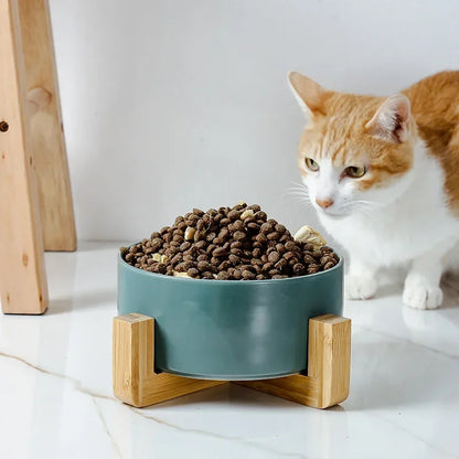 Bol en Céramique Auto-Assemblable pour Chats et Chiens – Pratique et Élégant !