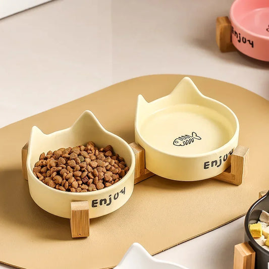 Bol en Céramique pour Animaux – Élégance et Confort pour Votre Compagnon !