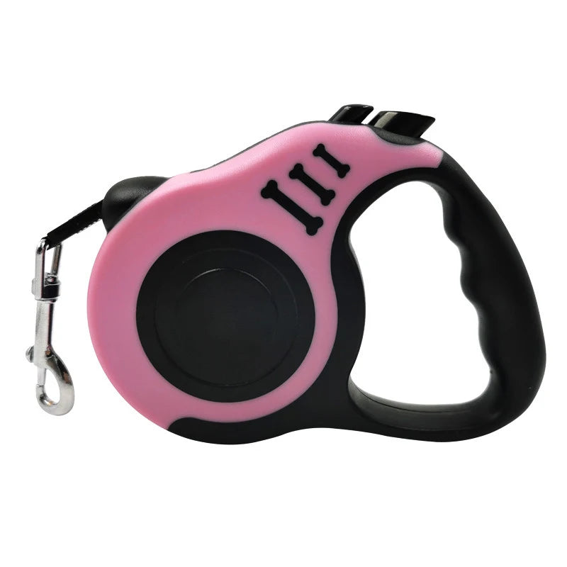 Laisse enrouleur de 3M/5M pour chat ou petit chien