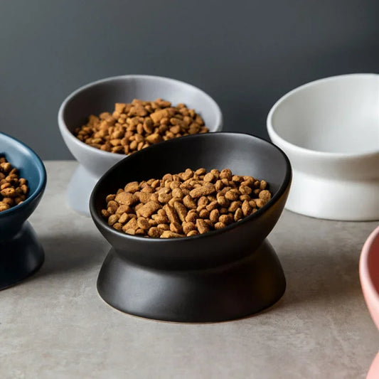 Bols Élevés pour Chats et Chiens – Confort et Ergonomie pour Votre Compagnon !