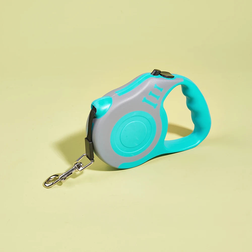 Laisse enrouleur de 3M/5M pour chat ou petit chien